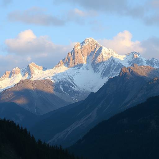 Preview of Majestic Mountain Range